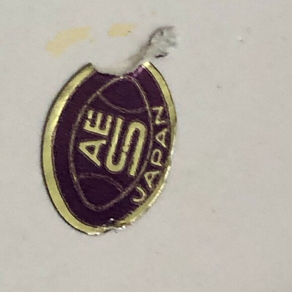 Vintage AES Japan Ceramic Ivory Shell Design Garden Beach Watering Can - Picture 5 of 5